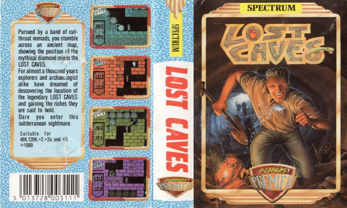 Lost Caves — box-texture (EU)