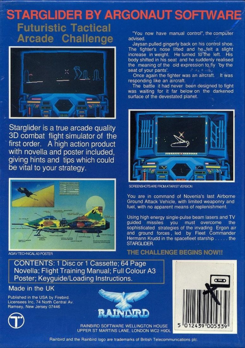 Starglider — box-2D-back (EU)