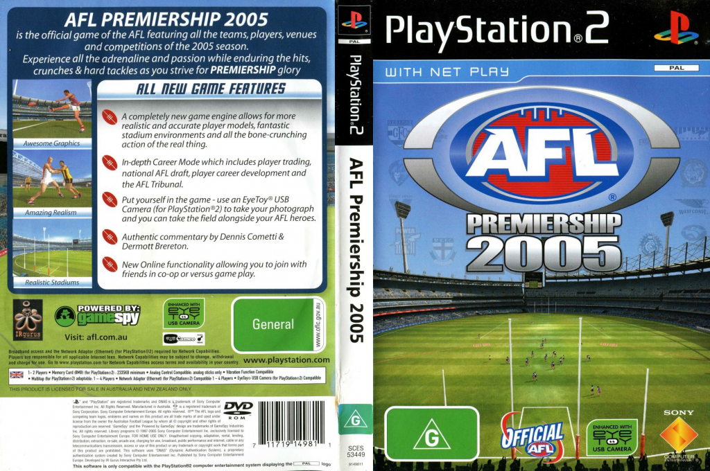 AFL Premiership 2005 — box-texture (AU)