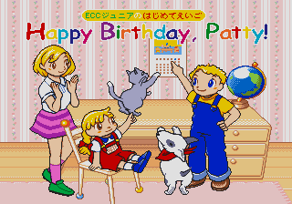 ECC Junior no Hajimete Eigo Vol. 3 Patty-chan no o-Tanjoubi — sstitle (JP)