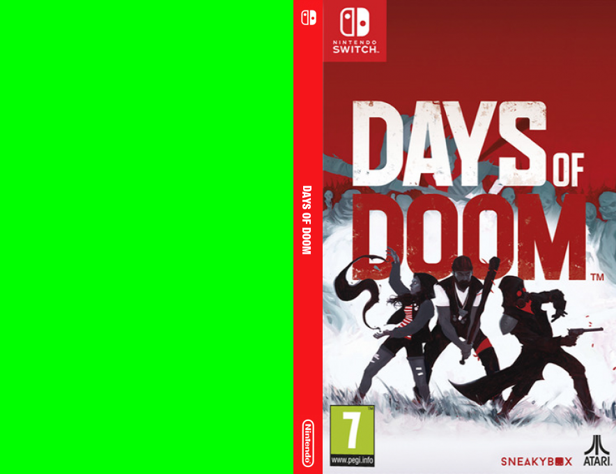Days of Doom — box-texture (EU)