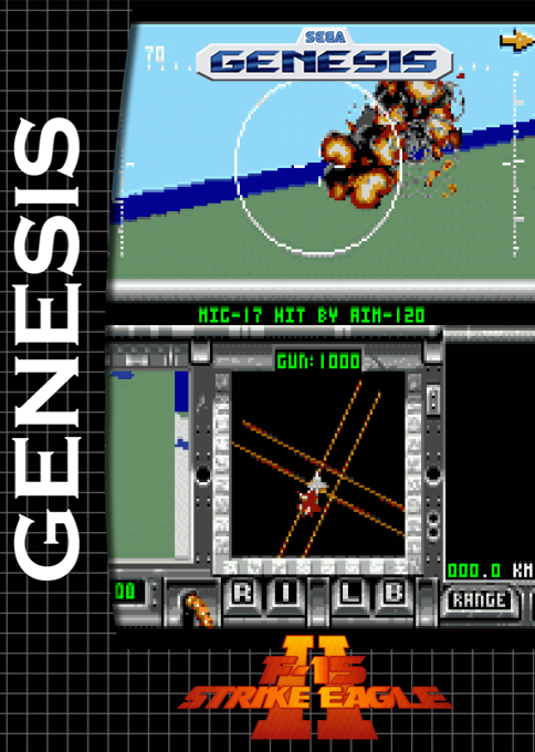 F-15 Strike Eagle 2 — box-2D (SS)