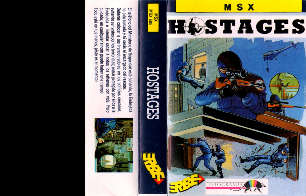 Hostages — box-texture (SP)