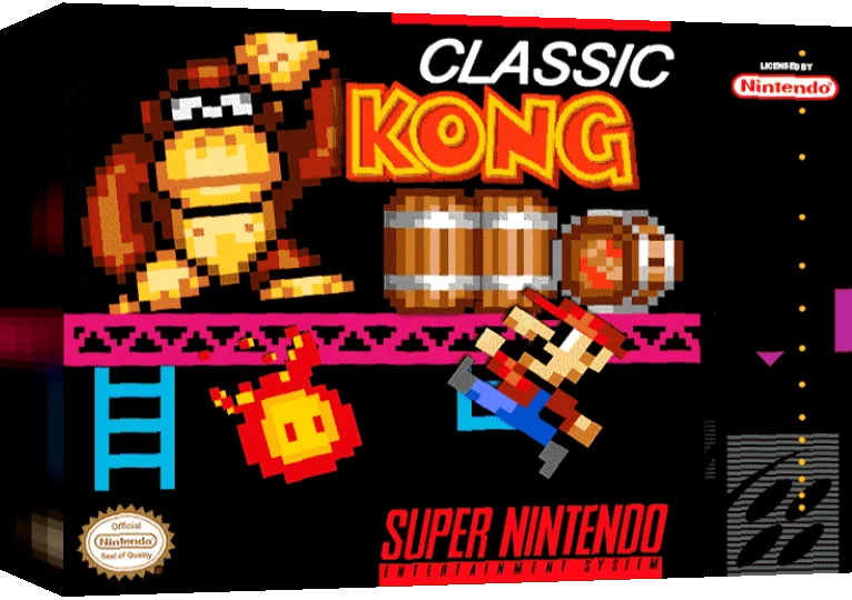 Classic Kong — box-3D (US)