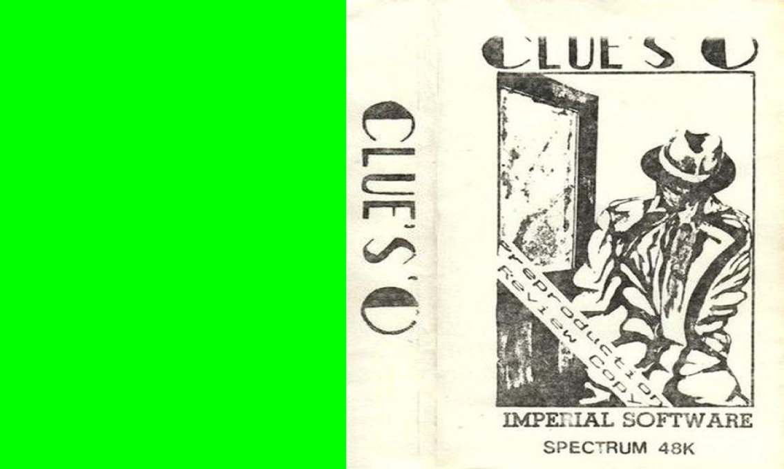 CLUE'S 'O' — box-texture (EU)