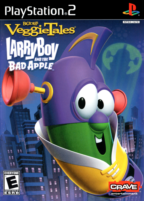Big Idea's VeggieTales - LarryBoy and the Bad Apple box art