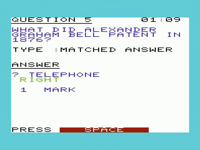 Quizmaster — ss (WOR)