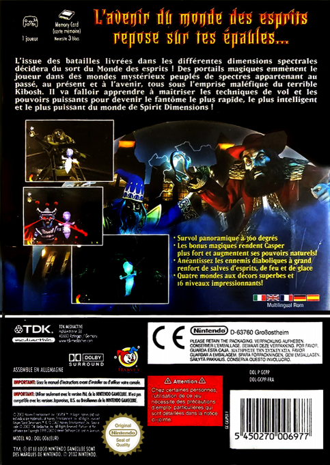 Casper - Spirit Dimensions — box-2D-back (FR)