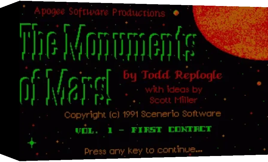 Monuments Of Mars, The — box-3D (WOR)
