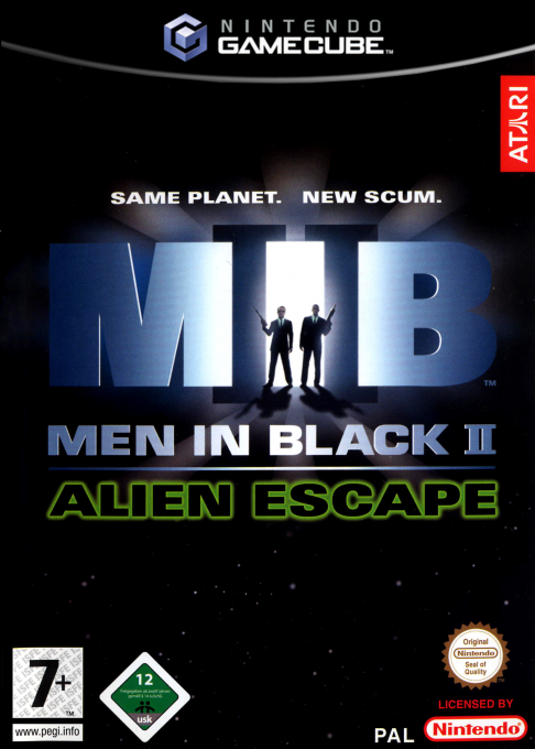 Men in Black II - Alien Escape — box-2D (EU)
