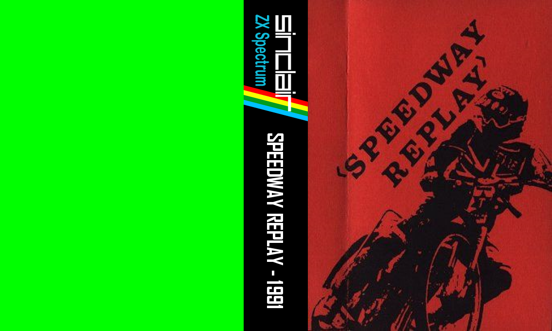 Speedway Replay - 1991 — box-texture (WOR)
