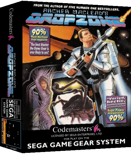 Archer Maclean's Dropzone — box-3D (EU)
