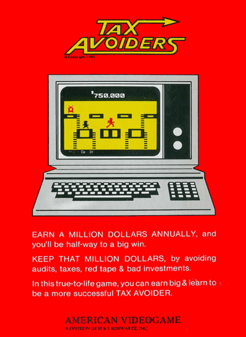 Tax Avoiders — box-2D-back (US)