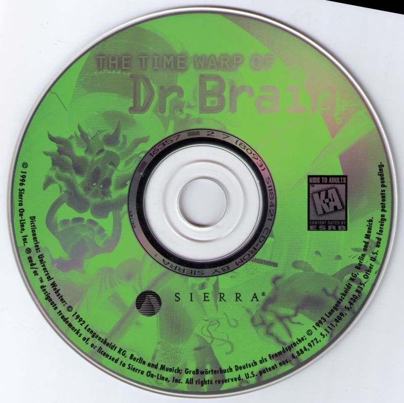 The Time Warp Of Dr. Brain — support-2D (WOR)