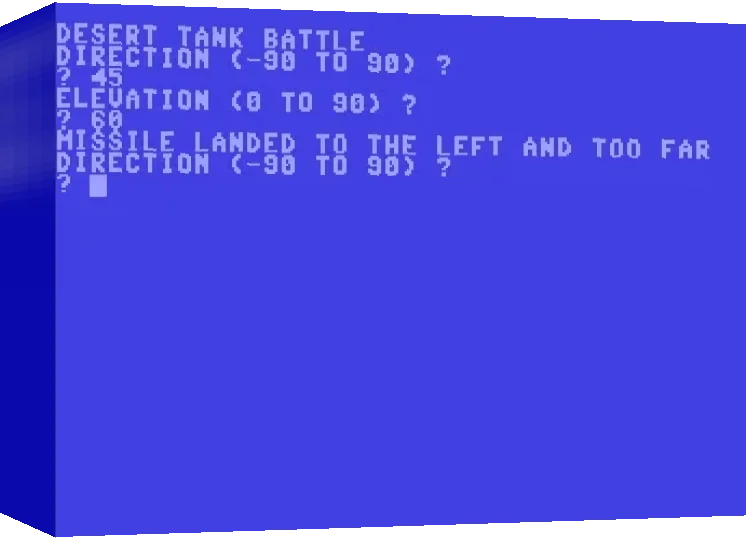 Desert Tank Battle — box-3D (WOR)