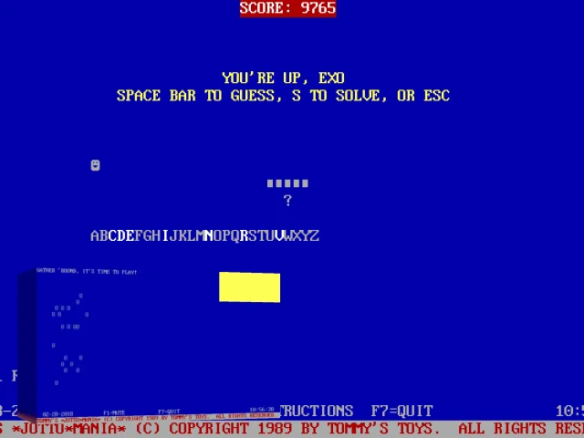 Tommy's Jottomania — mixrbv2 (WOR)