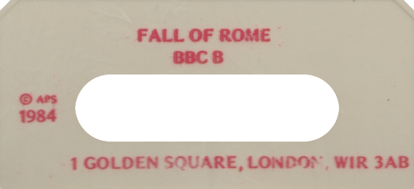 The Fall Of Rome — support-texture (EU)