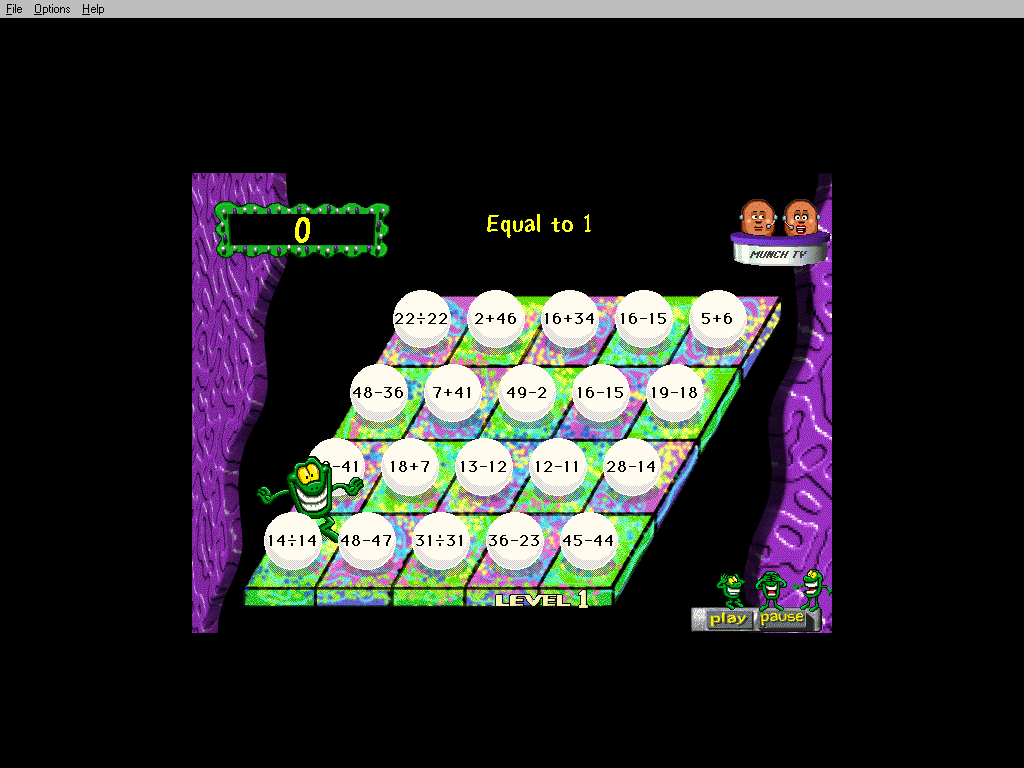 Math Munchers Deluxe — ss (WOR)