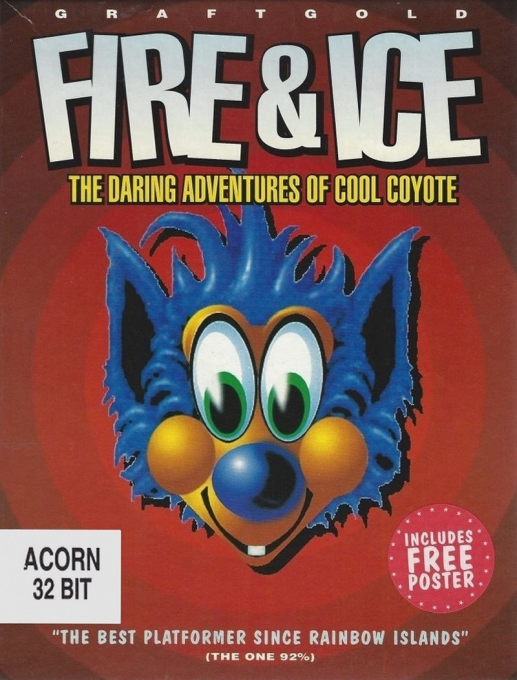 Fire & Ice: The Daring Adventures of Cool Coyote box art