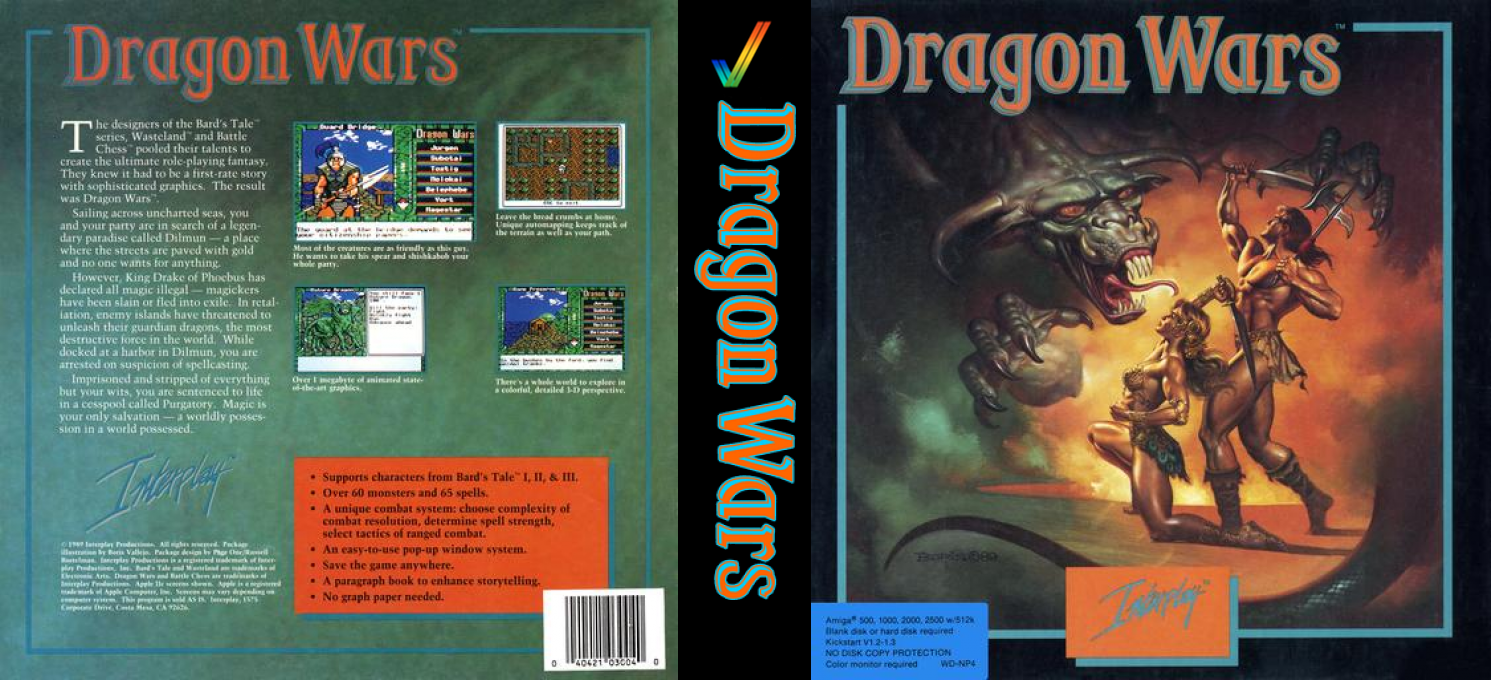 Dragon Wars — box-texture (CUS)