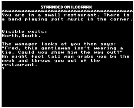 Stranded On Iloofrax — ss (WOR)