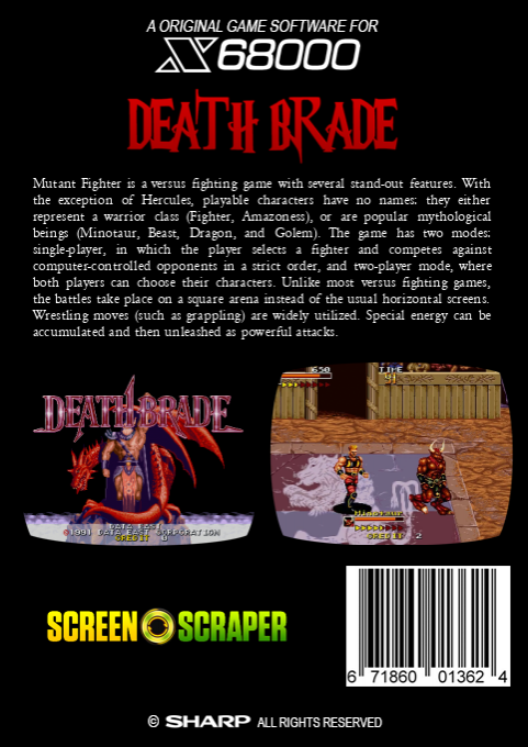 Death Brade — box-2D-back (SS)