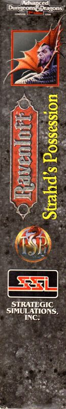 Ravenloft - Strahd's Possession — box-2D-side (US)