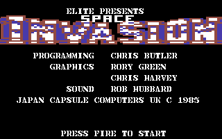 Space Invasion — sstitle (WOR)