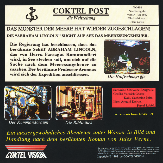 20 000 Leagues Under the Sea — box-2D-back (DE)