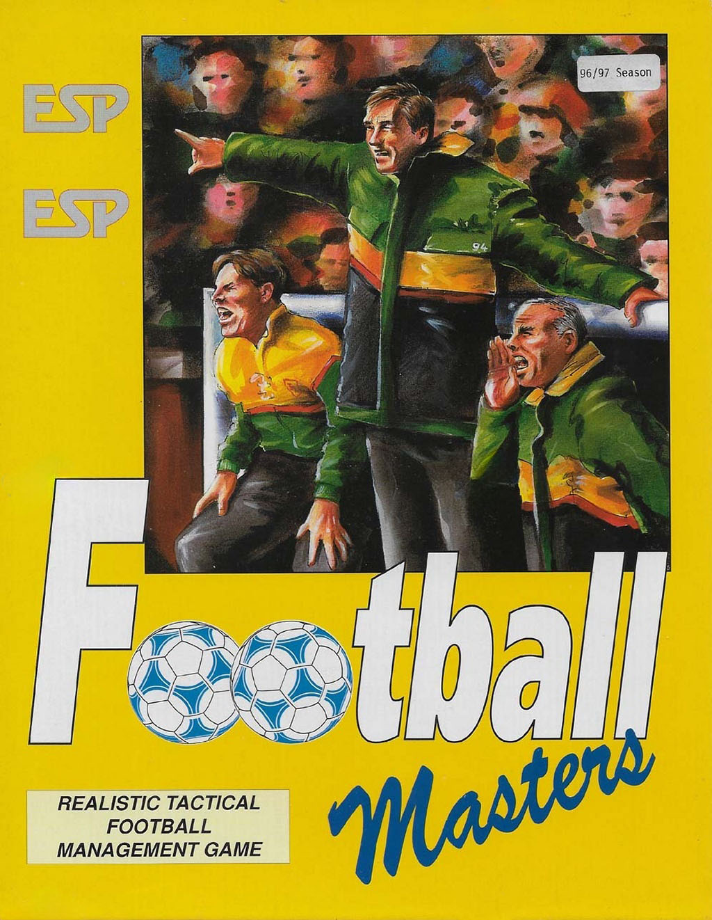 Football Masters 96-97 box art
