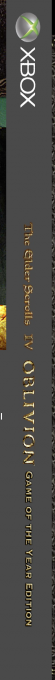 Elder Scrolls IV, The - Oblivion - Edicion Juego del Ano — box-2D-side (CUS)