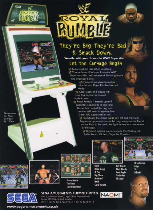 WWF Royal Rumble box art