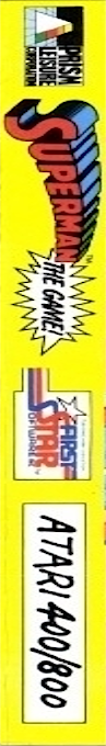 Superman - The Game — box-2D-side (EU)