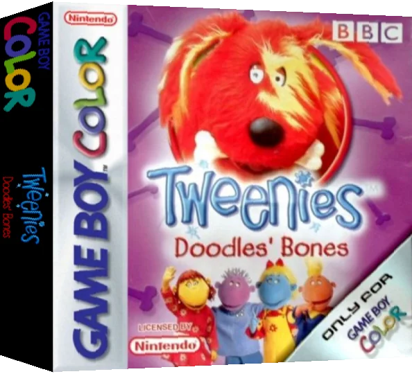 Tweenies - Doodles' Bones — box-3D (EU)