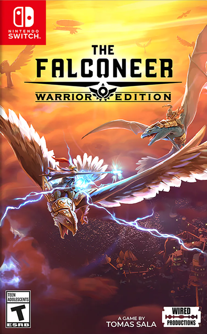 Falconeer - Warrior Edition, The box art
