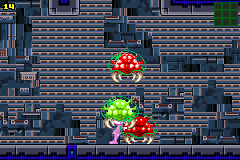 Escape from Metroid Zero Mission — ss (WOR)