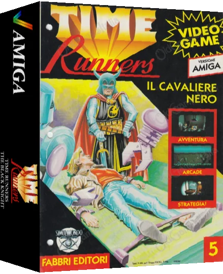 Time Runners 5 - The Black Knight — box-3D (IT)