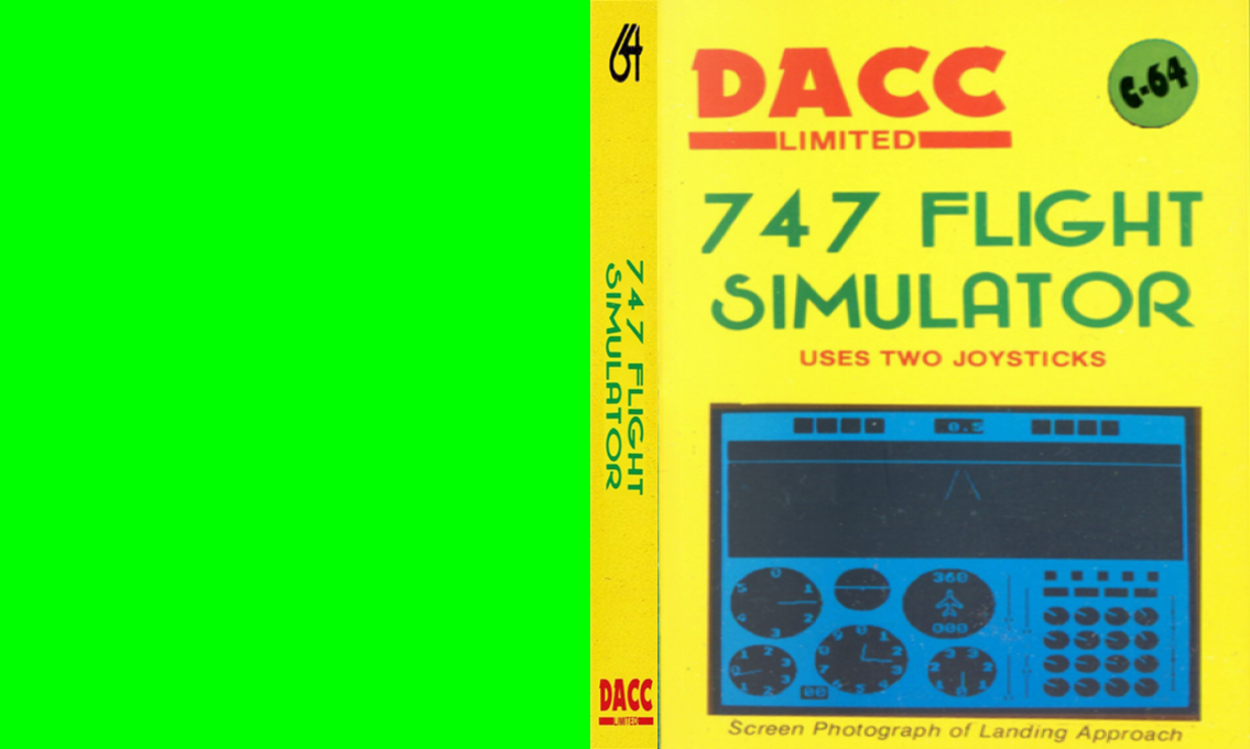 747 Flight Simulator — box-texture (EU)