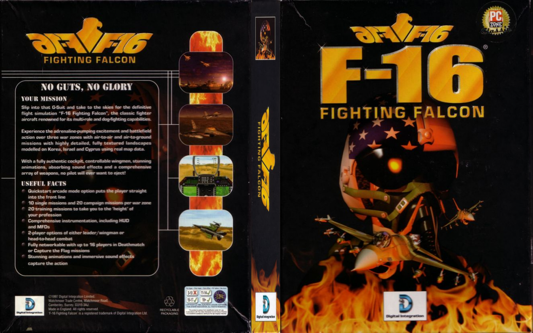 F-16 Fighting Falcon — box-texture (EU)