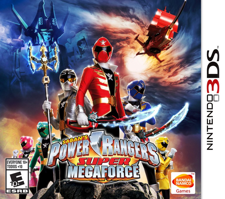 Power Rangers Super Megaforce box art