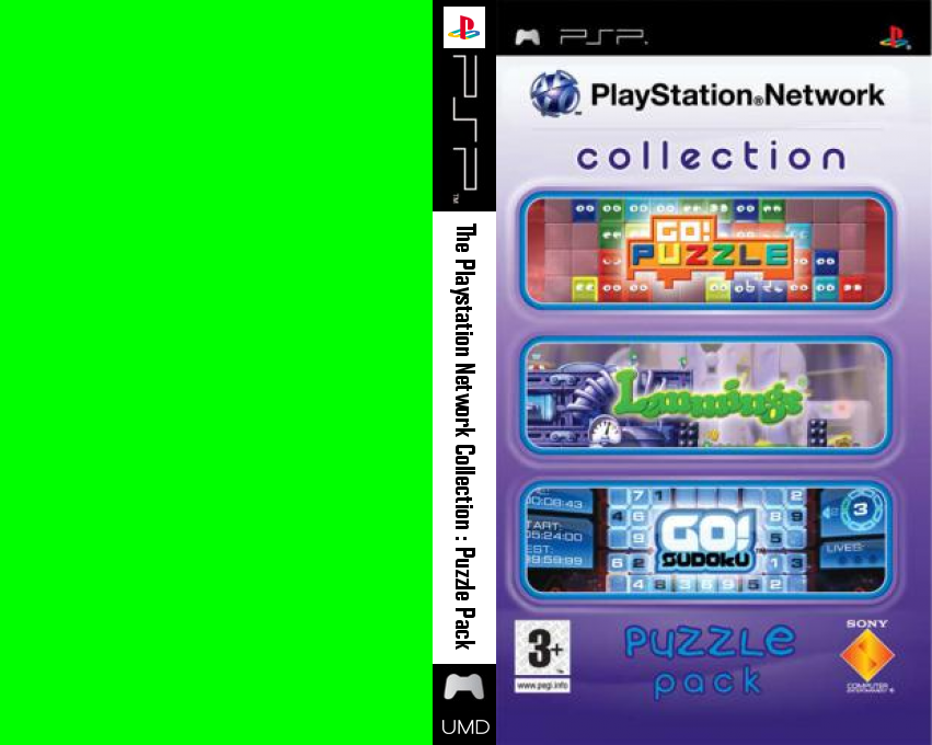 PlayStation Network Collection - Puzzle Pack — box-texture (US)