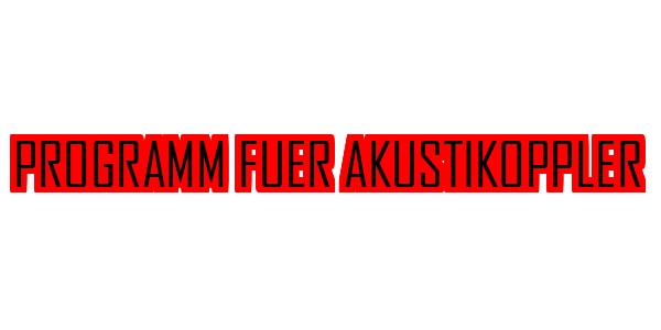 Programm Fuer Akustikoppler — wheel-hd (SS)