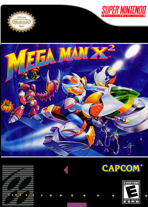Mega Man X2 box art