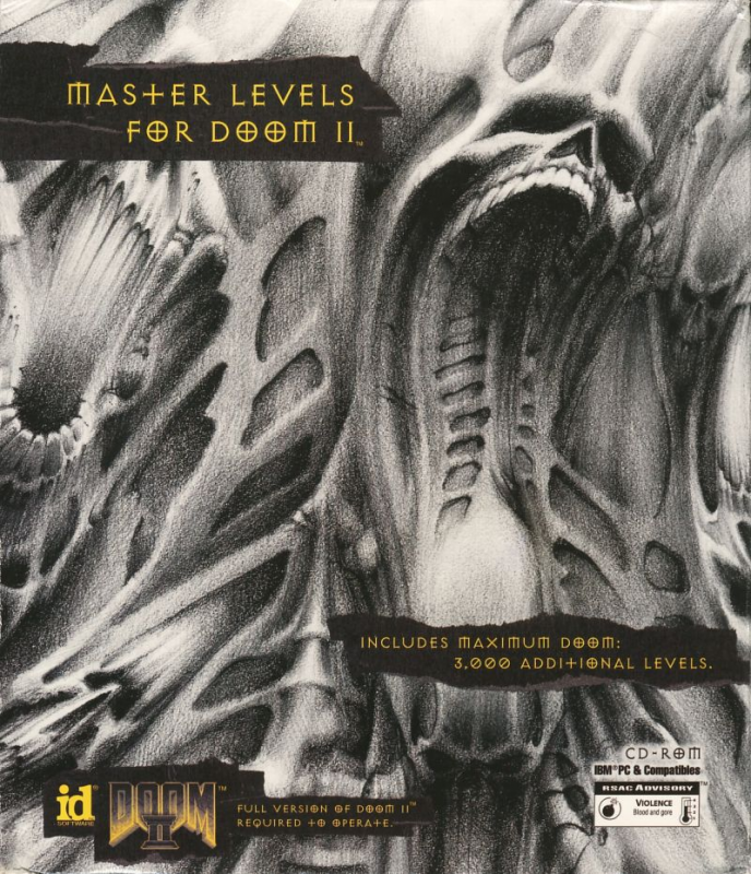 Master Levels For Doom 2 box art