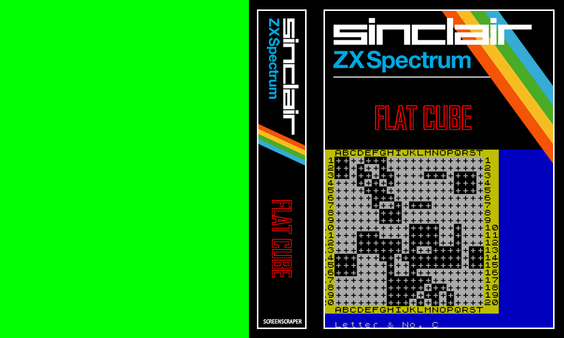 Flat Cube — box-texture (SS)
