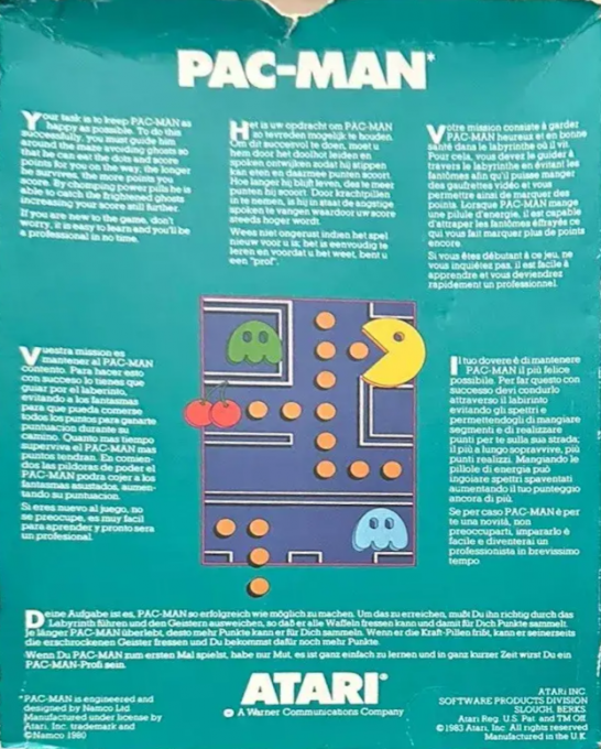 Pac-man — box-2D-back (EU)