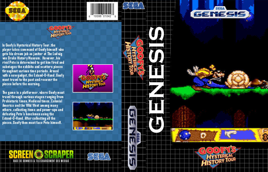 Goofy's Hysterical History Tour — box-texture (SS)