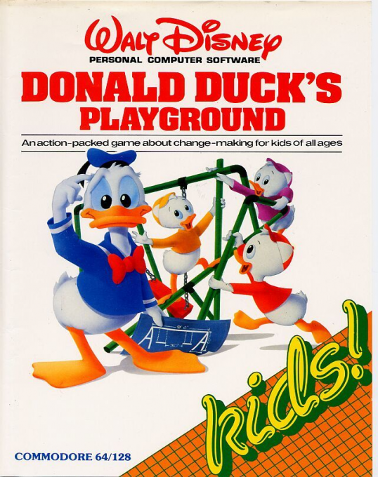 Donald Duck's Playground box art