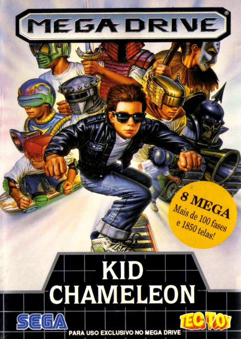 Kid Chameleon — box-2D (BR)