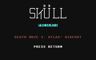 Death Maze 3 : Atlas' Hideout — sstitle (EU)